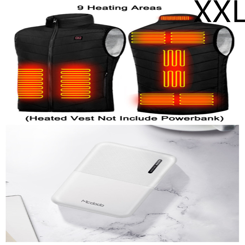 Black 9heating areas XXL