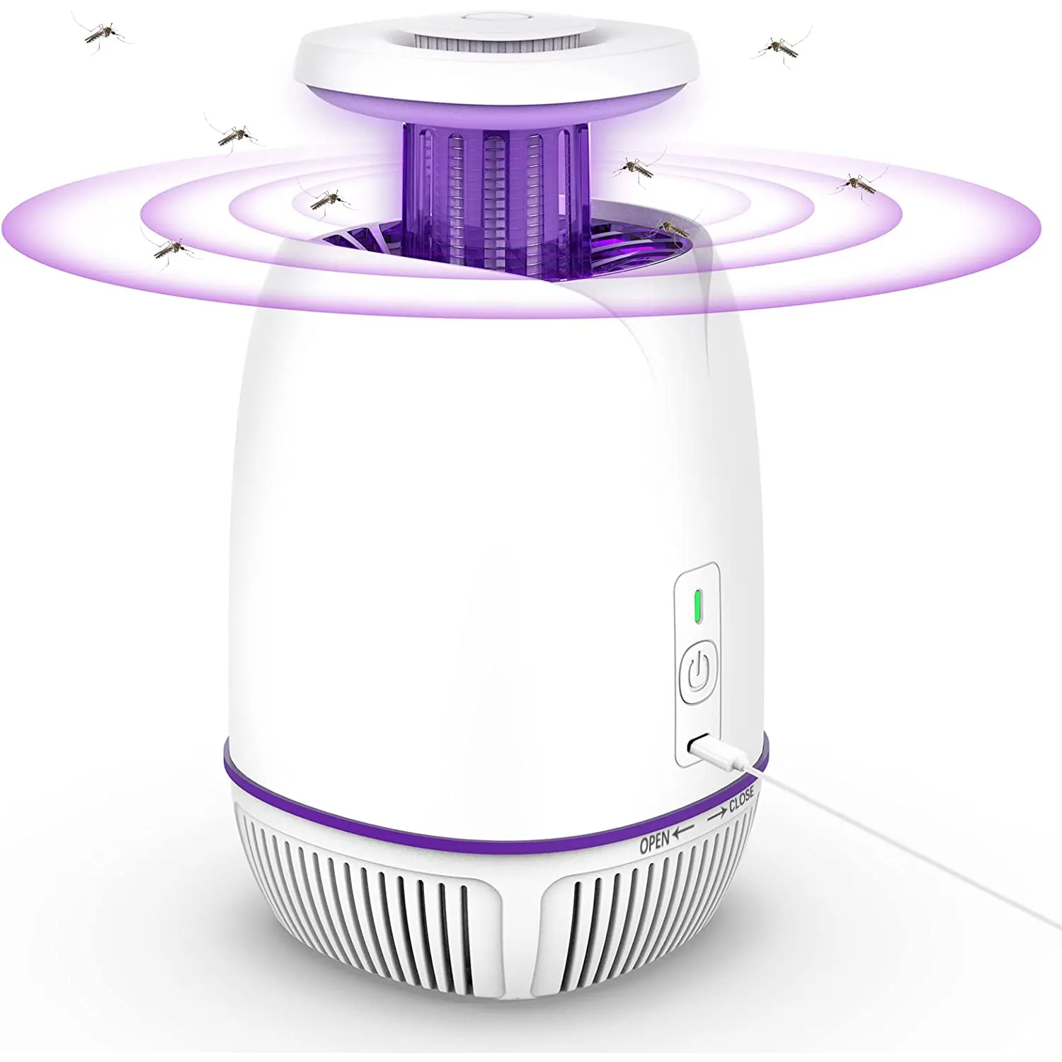 Plug-in Mosquito Zapper For Summer Max 1076Sq.Feet