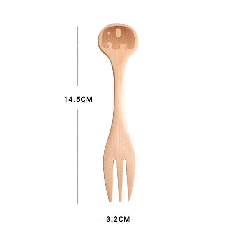 Title 8, Cartoon wooden spoon and fork boxed