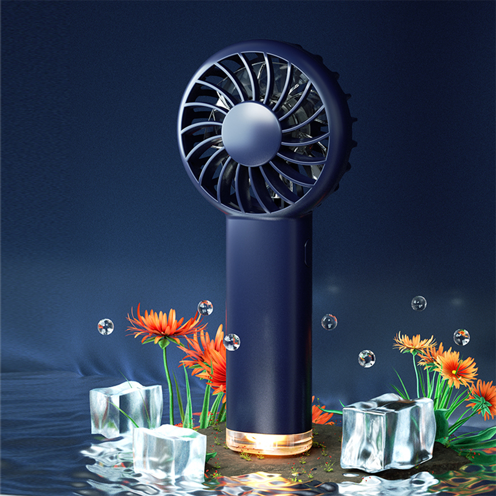 Little Hornet Handheld Mini Electric Fan Portable Charging With Small Lamp — foto 6