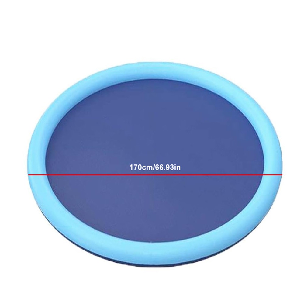 170cm P Et Kids Splash P Ad & S Plash P Lay P Ad Outdoor Inflatable Dog Pool Mat 86 - Image 1