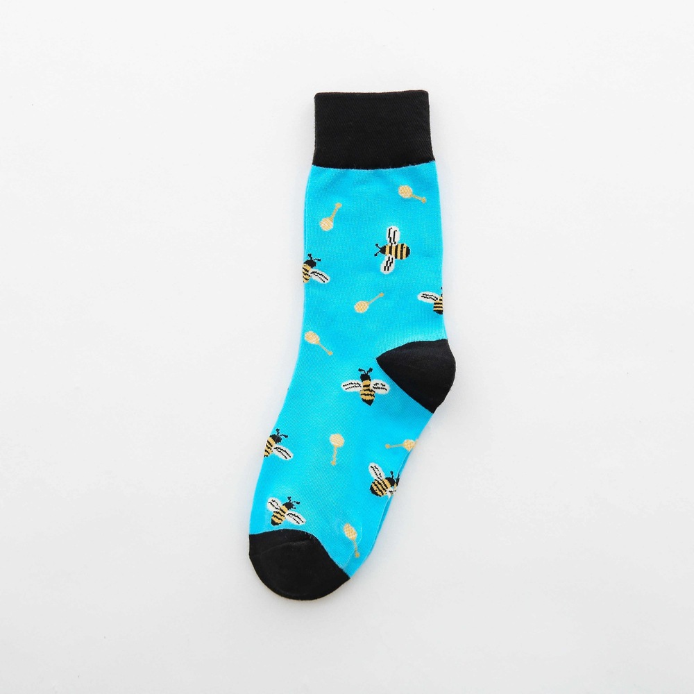 Title 9, Fruit tube womens socks with Jacquard cartoon ...