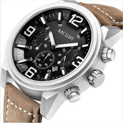Watch Men's Three-eye Luminous Waterproof Sports