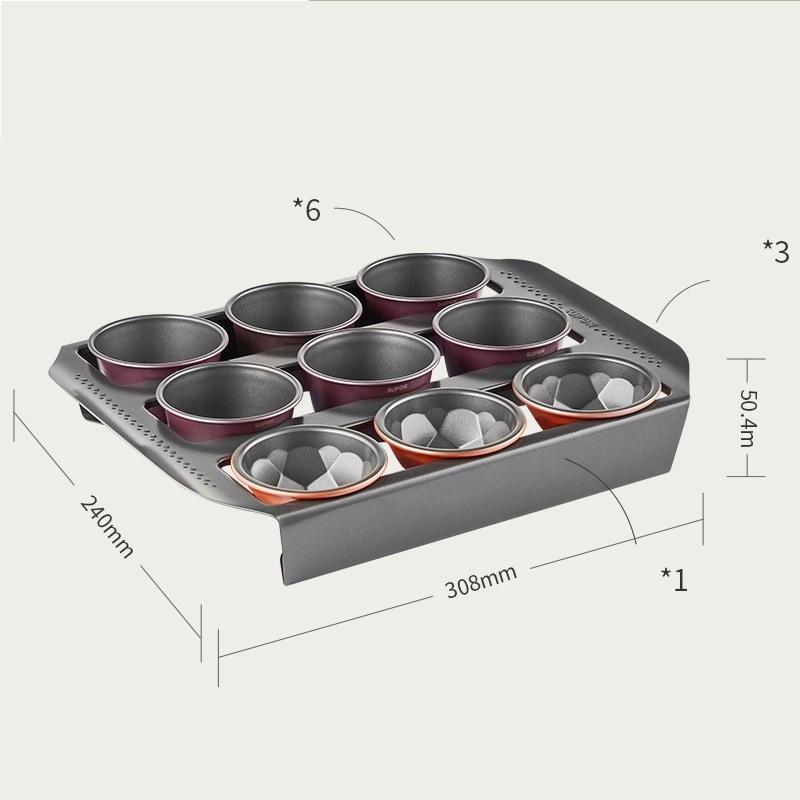 Storage cake mold