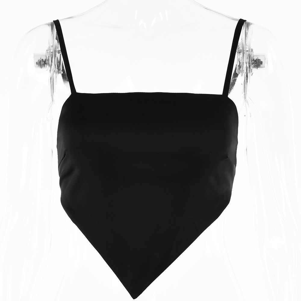 Fashion Women's Triangle Tube Top Outer Wear