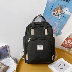 Large Capacity Travel Bag For Campus High School Students - Black - View 1