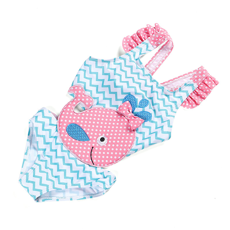 Baby Girls Swimwear Watermelon Swimsuit Swimming Beach Bathing Bikini Cute Summer One-piece Swimming Costume — foto 6
