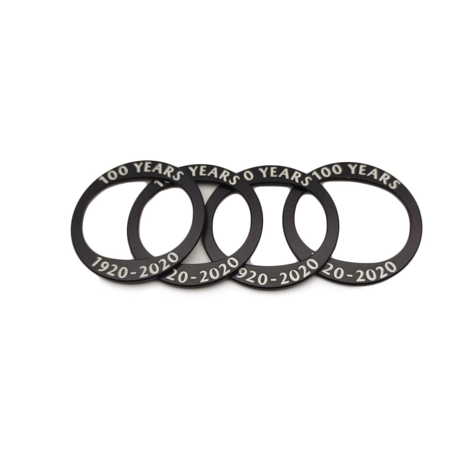 Aluminum Alloy 100th Anniversary Commemorative Car Modification Sticker