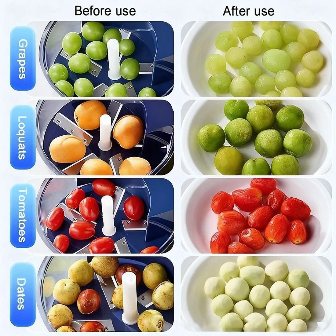 Effortless Peeling Electric Grape Machine Fruit Peeler Tool — image 3