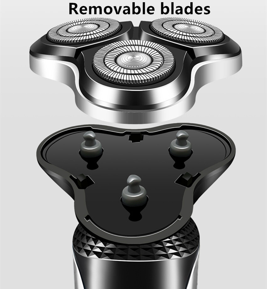 Electric Beard Nose Ear Trimmer Mens Shaver Razor Waterproof Pop-Up Wet Dry Cordless — foto 12