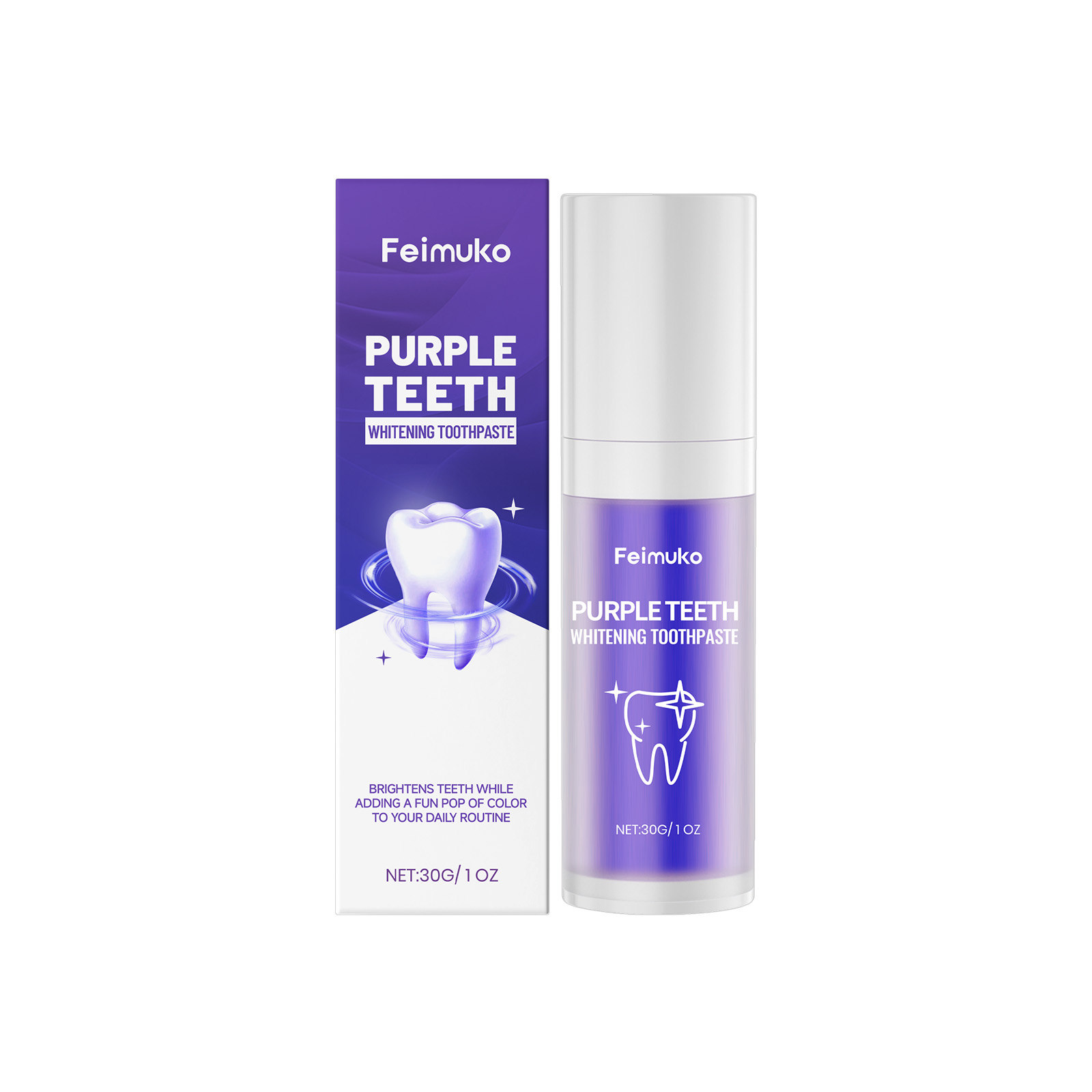 Purple Whitening Toothpaste 30g-box