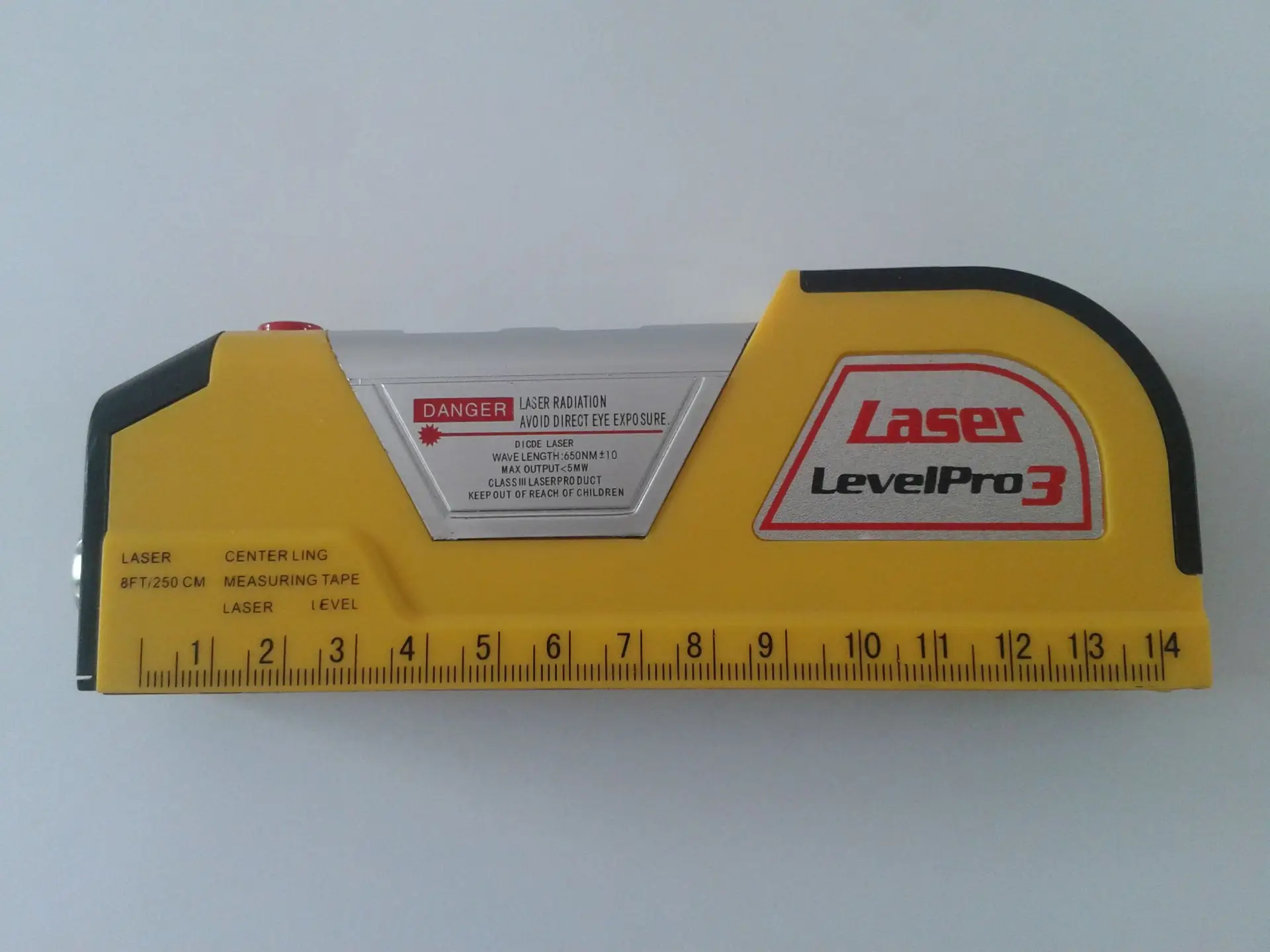 Simple Plastic Laser Measuring Level