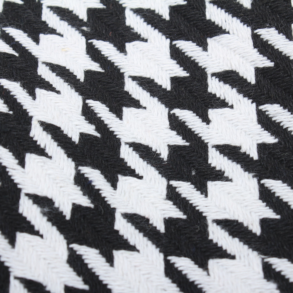 Hat Ladies Fashion Black And White Houndstooth Beret Painter Cap