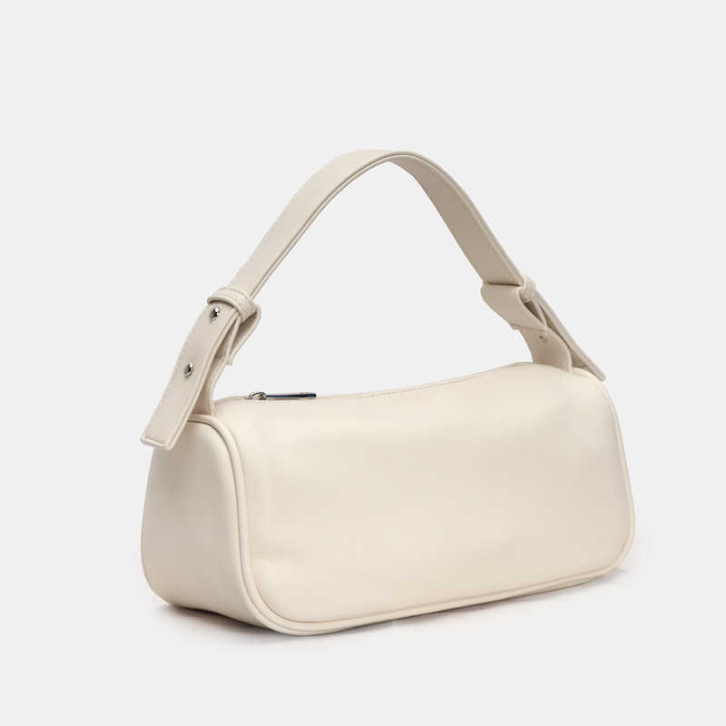 Candy Color Portable Hand Bag Zipper Dumpling Bag One-shoulder Diagonal Bag