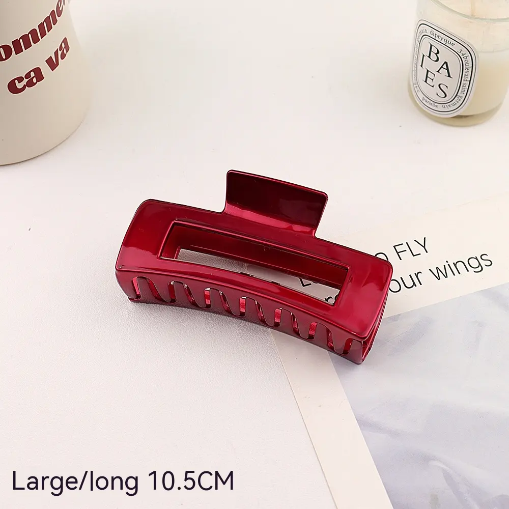 Barrettes Female Back Head Grip Shark Clip