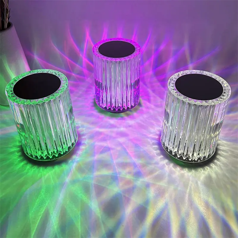 Crystal Lamp Table Atmosphere Creative Line Small