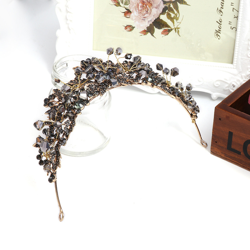 Rhinestone String Crystal Bridal Tiara Wedding