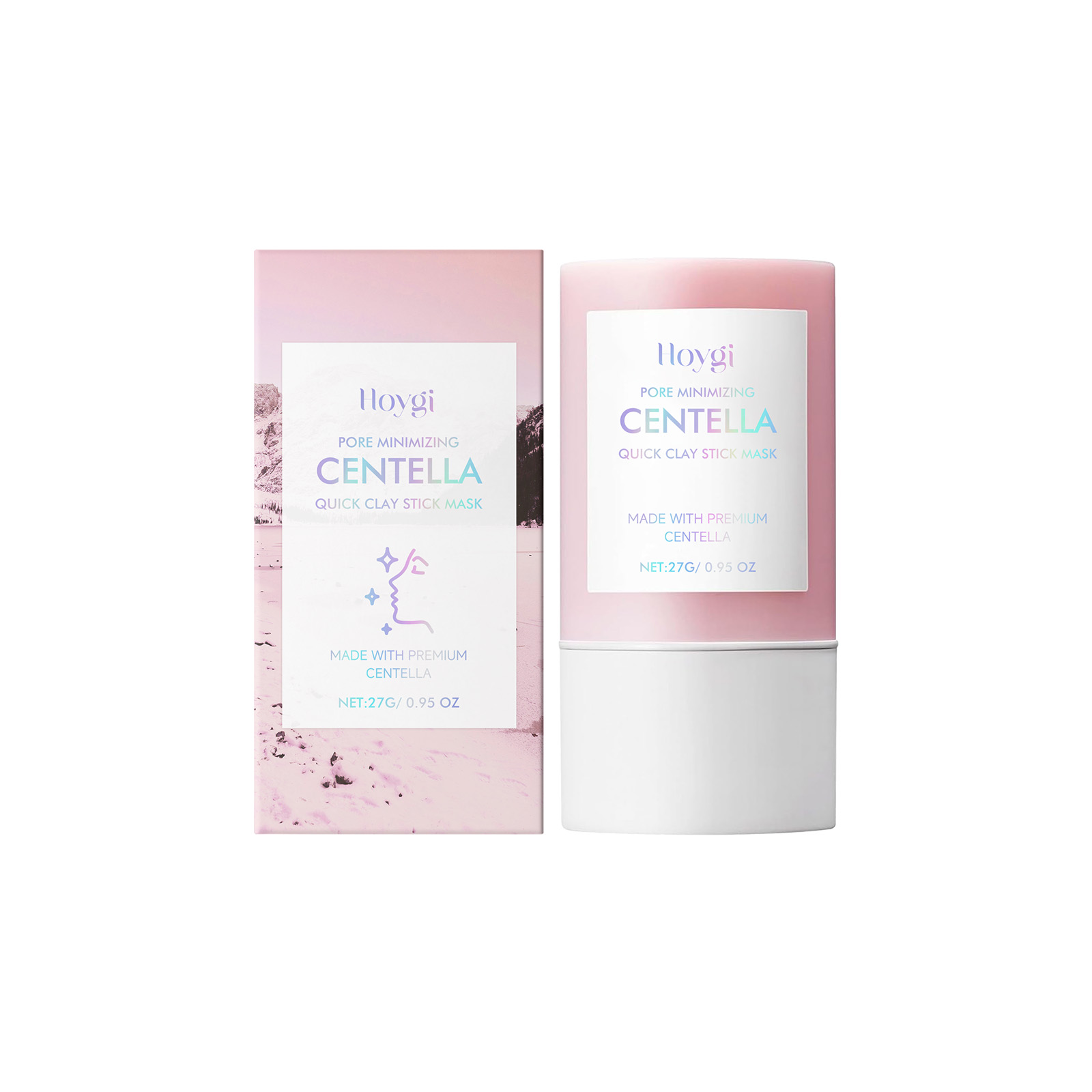 Centella Asiatica Clay Facial Mask Stick 27g-box