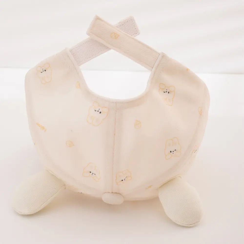Fall Gender-neutral Three-dimensional Cartoon-style Ears With Glasses Decoration For Baby's Daily Cute Outfit Hat