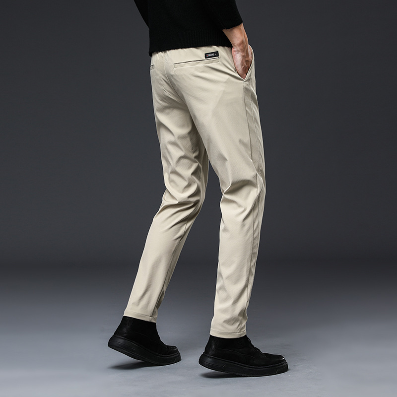 Title 5, Muške Casual Stretch Slim Fit modne pantalone. ...