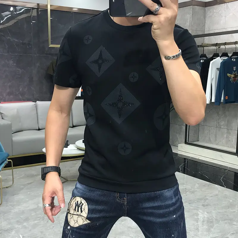 Summer Short Sleeve T-shirt Men's Personality