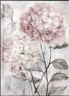 Flower Wall Art Poster Bathroom Living Room Home Decoration Frameless Picture Core C0251 - Shop at LoveMi