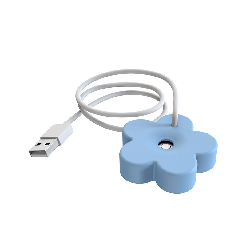 Creative Flower Humidifier USB Portable Blue - Shop at LoveMi