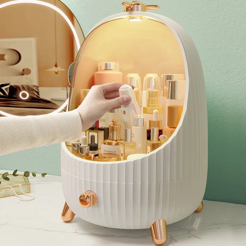 Shelf Lipstick Mask Skin Care Dressing Table Finishing Cabinet - Image 7