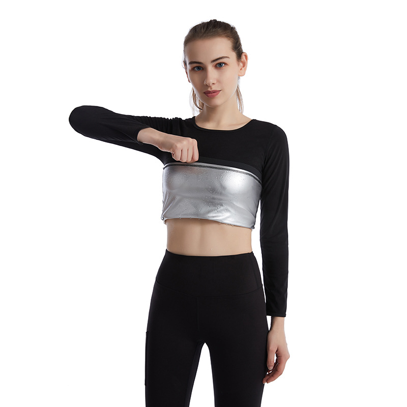 Women's Long Sleeve Sports Abdomen Corset