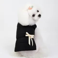 Dog Clothing Pet Clothes Autumn And Winter New Style - Black1 - View 1