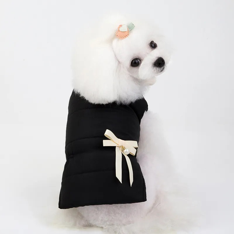 Dog Clothing Pet Clothes Autumn And Winter New Style - Black1