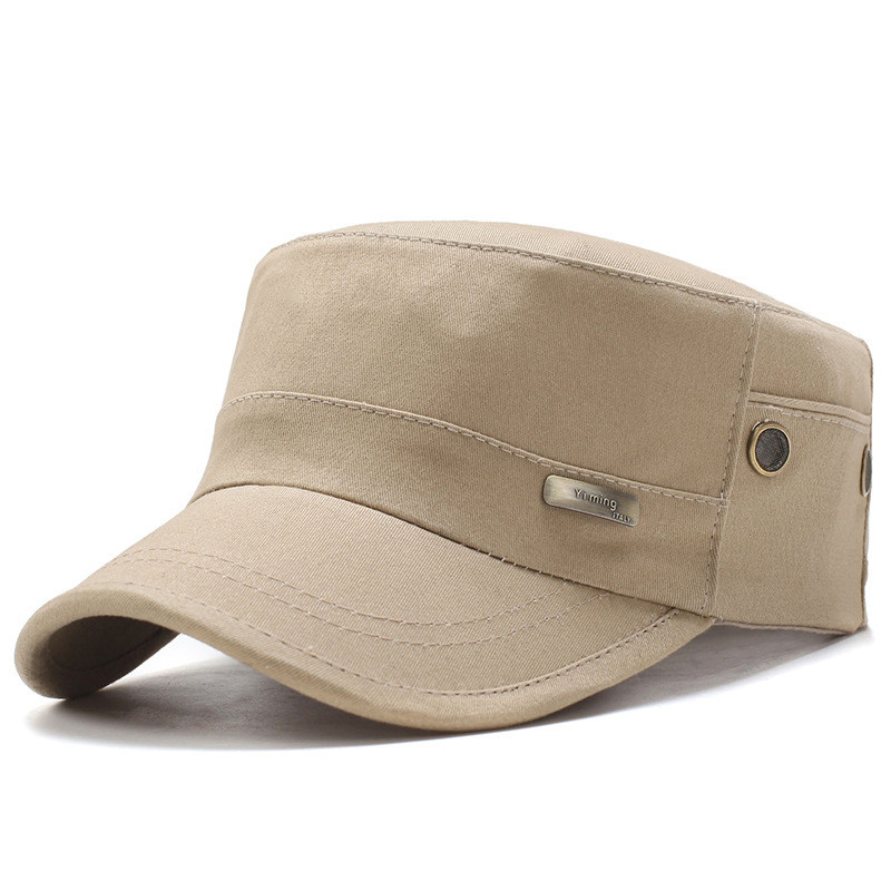 Men's Outdoor Casual Breathable Flat Top Hat