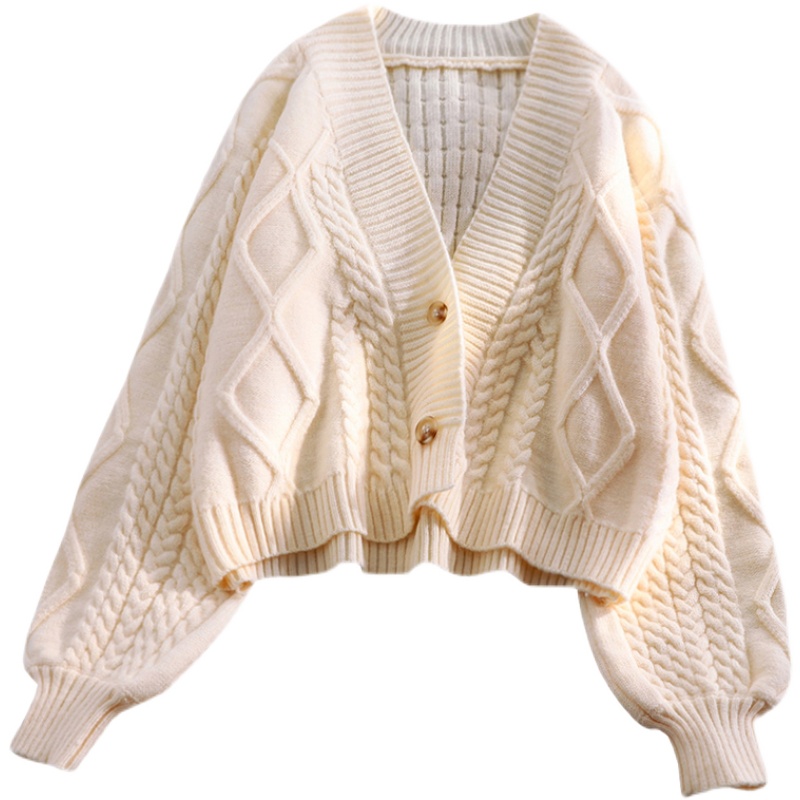 Title 5, Cardigan court en tricot japonais pour femme, v...