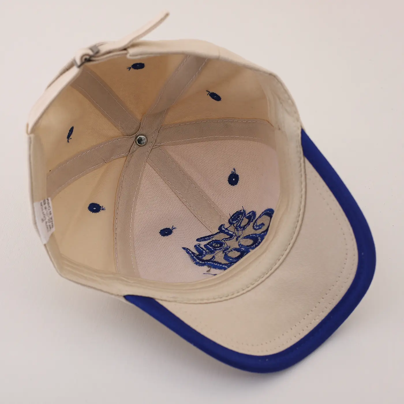 Children's Multi-color Edge-stitching Creative Font English Embroidery Adjustable Trendy Baseball Cap Fashionable Sport Shopping
