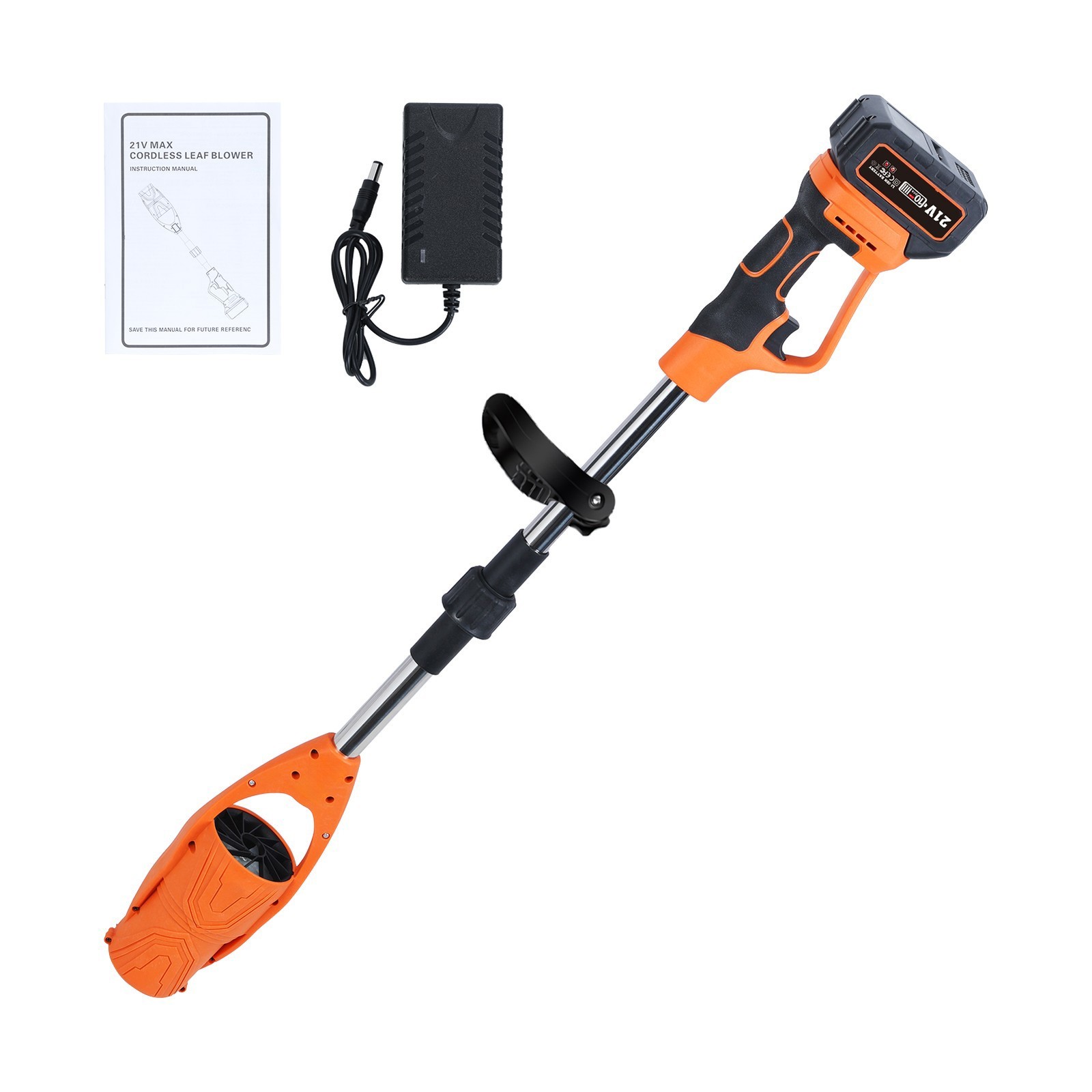 520CFM Cordless Leaf Blower Electric Air With 2 Batteries Folding — image 9