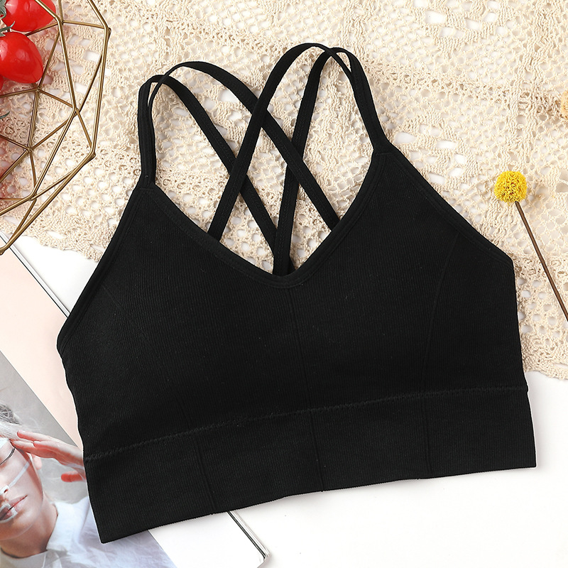 Title 5, Sexy U-shaped Back, Double Shoulder Straps, Cro...