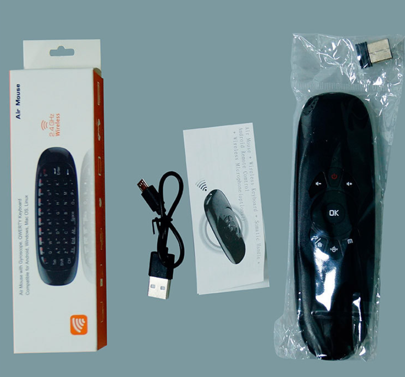 C120 Flying mus Voice tastatur Multilingual 2.4G trådløs - Bilde 1