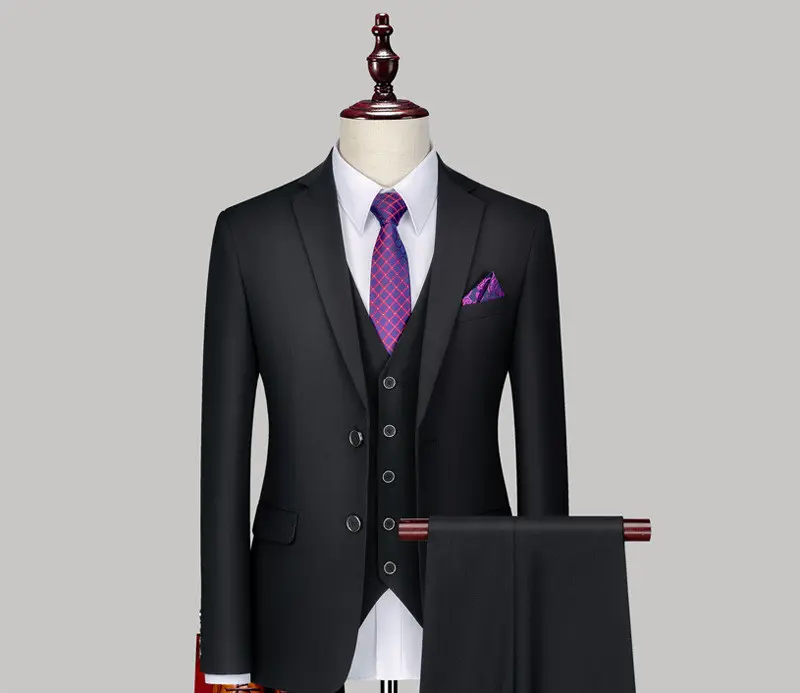 Men's Three-piece Suits for Groomsmen