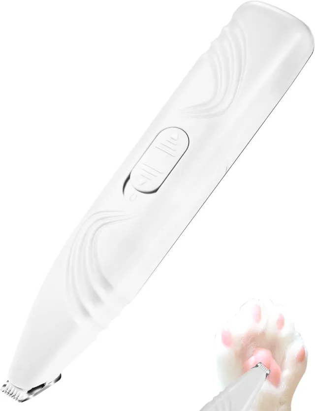 Dog Paw Trimmer For Grooming Cordless Electric Small Pet Grooming Clippers Hair Trimmer For Dogs Cats Low Noise For Trimming Pet's Hair Around Paws... White - Shop at LoveMi