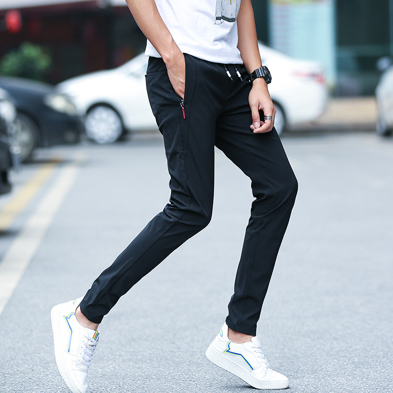 Title 10, Mens Quick-drying Straight-leg Slim Casual Pan...