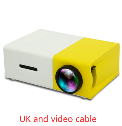 Portable Projector 3D Hd Led Home Theater Cinema HDMI-compatible Usb Audio Projector Yg300 Mini Projector - Image 24