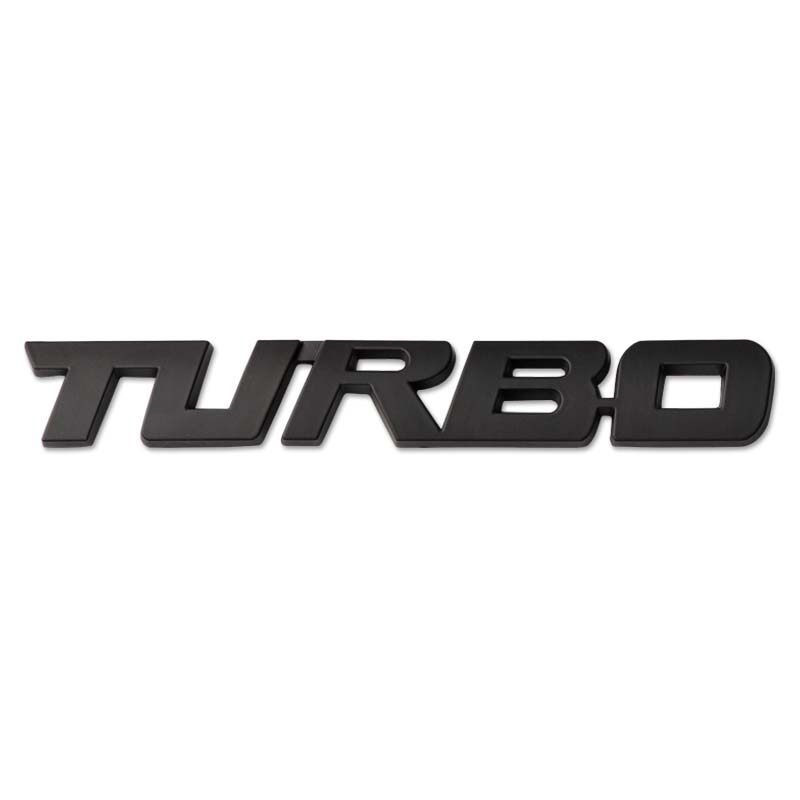 Title 1, SPORTS TURBO Dekoratives Auto-Logo mit Metallic...