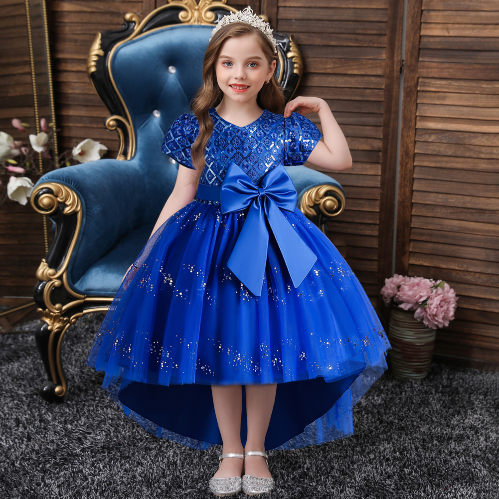 Title 4, Childrens Dress Princess Dress Sequined Perfor...