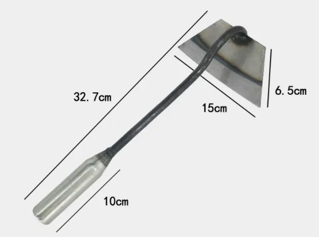 All manganese Steel Gardening Hand held Hoe All steel Hardened Hollow Hoe Style D - Shop at LoveMi