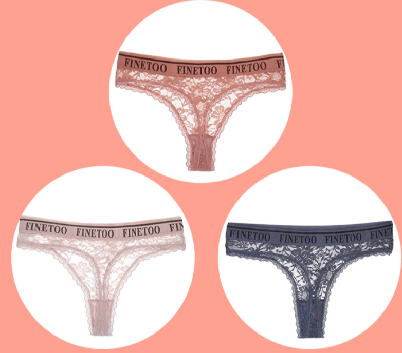 Title 13, String pour femme en dentelle, T-Pants conforta...