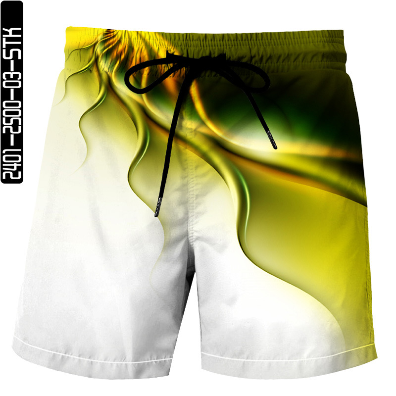 3d Digital Printing Ribbon Pattern Beach Pants 81044b37 7887 474a 89bb C3fb8243661d