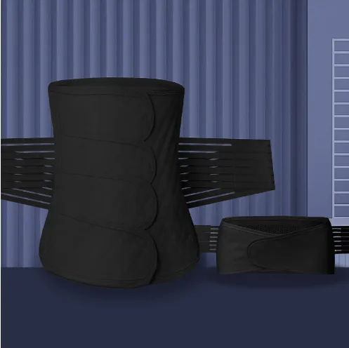 Four ear gauze abdomen belt Black - Shop at LoveMi