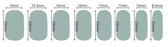 Women’s Waterproof Detachable Nail Stickers