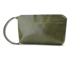 Mobile Phone Bag New Solid Colour Leather Small Handbag Ladies Change Storage Clutch - Green - View 1