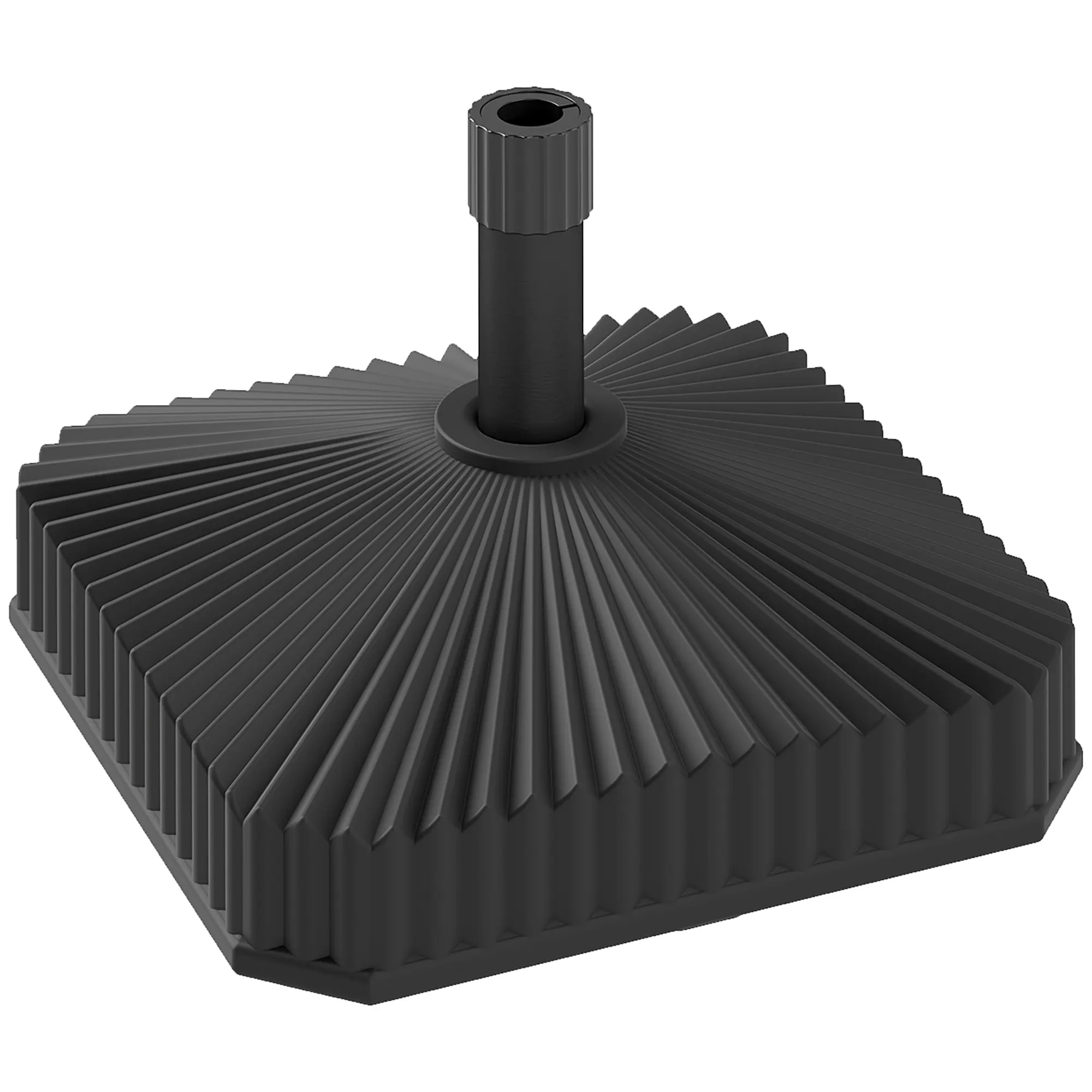 Square Patio Umbrella Base Holder, Heavy Duty